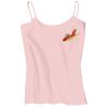 Juniors 1x1 Rib Spaghetti Strap Tank Thumbnail