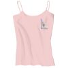 Juniors 1x1 Rib Spaghetti Strap Tank Thumbnail