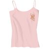 Juniors 1x1 Rib Spaghetti Strap Tank Thumbnail