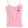 Juniors 1x1 Rib Spaghetti Strap Tank Thumbnail