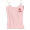 Juniors 1x1 Rib Spaghetti Strap Tank Thumbnail