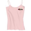 Juniors 1x1 Rib Spaghetti Strap Tank Thumbnail