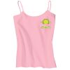 Juniors 1x1 Rib Spaghetti Strap Tank Thumbnail