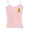 Juniors 1x1 Rib Spaghetti Strap Tank Thumbnail