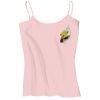 Juniors 1x1 Rib Spaghetti Strap Tank Thumbnail