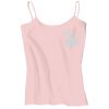 Juniors 1x1 Rib Spaghetti Strap Tank Thumbnail