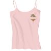 Juniors 1x1 Rib Spaghetti Strap Tank Thumbnail