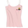 Juniors 1x1 Rib Spaghetti Strap Tank Thumbnail