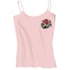 Juniors 1x1 Rib Spaghetti Strap Tank Thumbnail