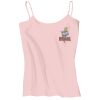 Juniors 1x1 Rib Spaghetti Strap Tank Thumbnail
