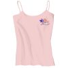 Juniors 1x1 Rib Spaghetti Strap Tank Thumbnail