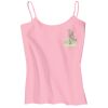 Juniors 1x1 Rib Spaghetti Strap Tank Thumbnail