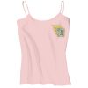 Juniors 1x1 Rib Spaghetti Strap Tank Thumbnail