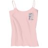Juniors 1x1 Rib Spaghetti Strap Tank Thumbnail