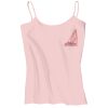 Juniors 1x1 Rib Spaghetti Strap Tank Thumbnail