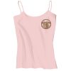Juniors 1x1 Rib Spaghetti Strap Tank Thumbnail
