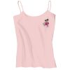 Juniors 1x1 Rib Spaghetti Strap Tank Thumbnail