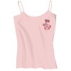 Juniors 1x1 Rib Spaghetti Strap Tank Thumbnail