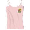 Juniors 1x1 Rib Spaghetti Strap Tank Thumbnail