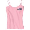 Juniors 1x1 Rib Spaghetti Strap Tank Thumbnail