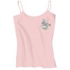 Juniors 1x1 Rib Spaghetti Strap Tank Thumbnail