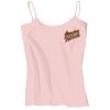 Juniors 1x1 Rib Spaghetti Strap Tank Thumbnail
