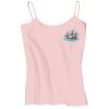 Juniors 1x1 Rib Spaghetti Strap Tank Thumbnail