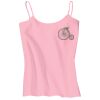 Juniors 1x1 Rib Spaghetti Strap Tank Thumbnail