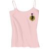 Juniors 1x1 Rib Spaghetti Strap Tank Thumbnail