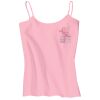 Juniors 1x1 Rib Spaghetti Strap Tank Thumbnail