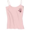 Juniors 1x1 Rib Spaghetti Strap Tank Thumbnail