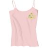 Juniors 1x1 Rib Spaghetti Strap Tank Thumbnail