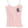 Juniors 1x1 Rib Spaghetti Strap Tank Thumbnail