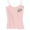 Juniors 1x1 Rib Spaghetti Strap Tank Thumbnail