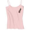 Juniors 1x1 Rib Spaghetti Strap Tank Thumbnail