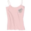 Juniors 1x1 Rib Spaghetti Strap Tank Thumbnail