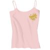 Juniors 1x1 Rib Spaghetti Strap Tank Thumbnail