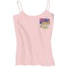Juniors 1x1 Rib Spaghetti Strap Tank Thumbnail