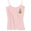 Juniors 1x1 Rib Spaghetti Strap Tank Thumbnail