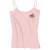 Juniors 1x1 Rib Spaghetti Strap Tank Thumbnail