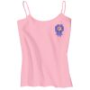 Juniors 1x1 Rib Spaghetti Strap Tank Thumbnail