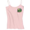 Juniors 1x1 Rib Spaghetti Strap Tank Thumbnail