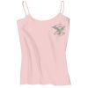 Juniors 1x1 Rib Spaghetti Strap Tank Thumbnail