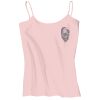 Juniors 1x1 Rib Spaghetti Strap Tank Thumbnail