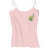 Juniors 1x1 Rib Spaghetti Strap Tank Thumbnail
