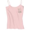 Juniors 1x1 Rib Spaghetti Strap Tank Thumbnail