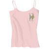 Juniors 1x1 Rib Spaghetti Strap Tank Thumbnail