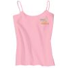 Juniors 1x1 Rib Spaghetti Strap Tank Thumbnail
