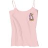 Juniors 1x1 Rib Spaghetti Strap Tank Thumbnail