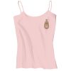 Juniors 1x1 Rib Spaghetti Strap Tank Thumbnail